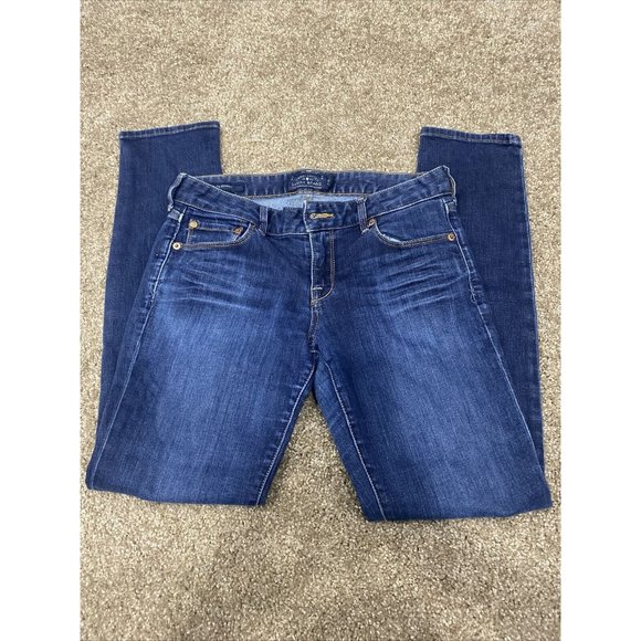 Lucky Brand Denim - Lucky Brand Woman's LOLITA SKINNY Jeans Size 2/26 Size 29x29” Dark Wash